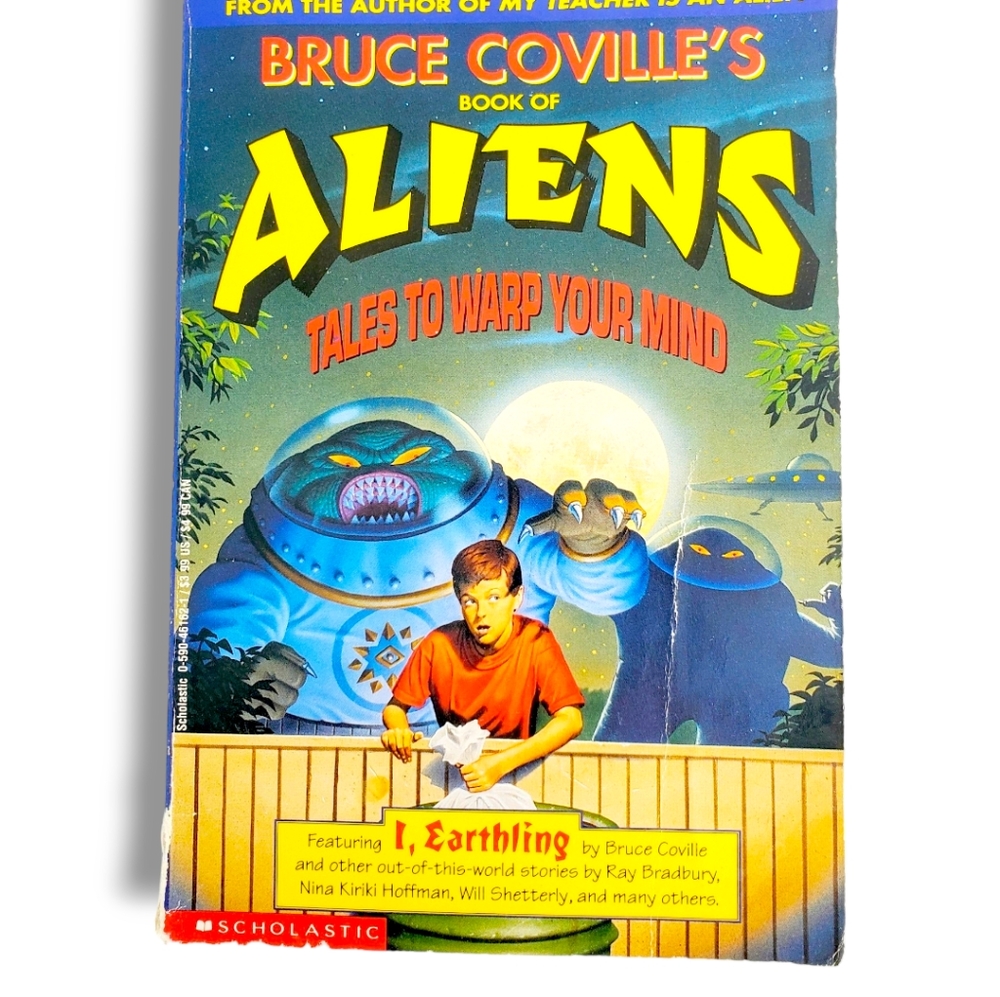 #BL Bruce Coville's Book of Aliens Tales to Warp Your Mind by Bruce Coville 1994
